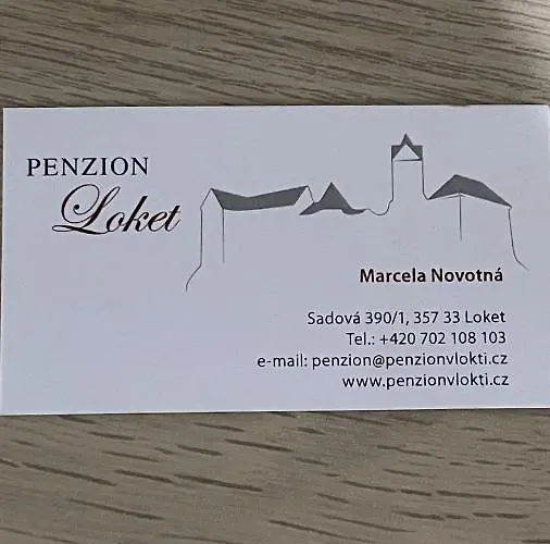 Penzion Loket Habitación en casa particular Loket